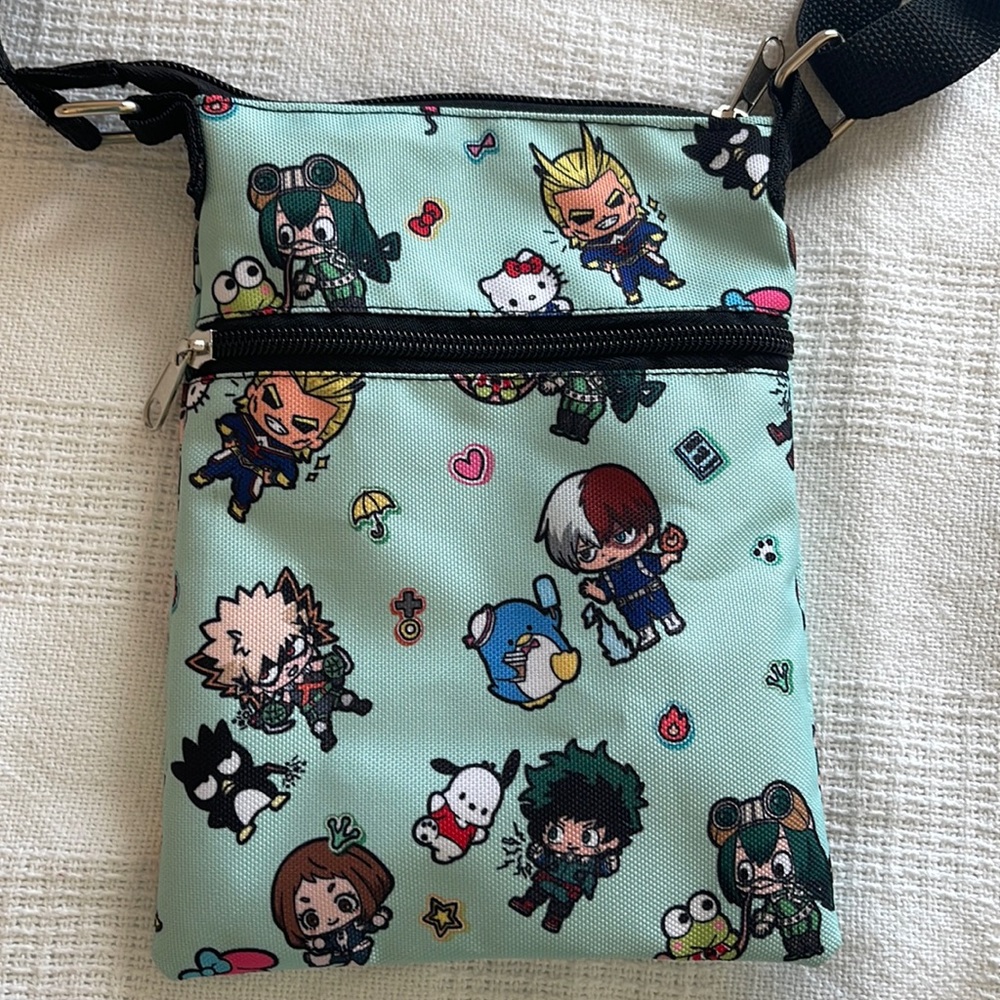 My hero academia hello kitty and friends bag